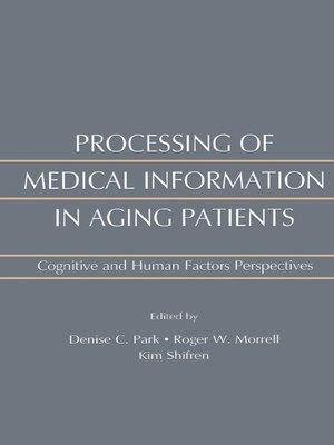 cover image of Processing of Medical information in Aging Patients